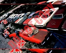 1968 1969 Dodge Chargers Being Built For TV Series Dukes of Hazzard 8x10 Photo picture