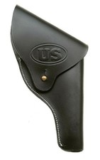 US Smith & Wesson Victory Model Revolver Holster Full Flap US Embossed Black picture