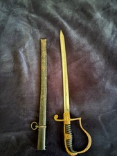 WWII German Army Officer Sword Saber Solingen Custom Monogram TG Scabbard picture