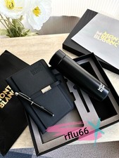 Montblanc Luxury A5 Notebook&Flask&Ballpoint Pen Gift Set picture
