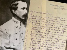 Confederate Major General Matthew C. Butler Signed Letter picture