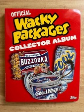 2005 Topps All New Series Wacky Package Series #2 Collectors Album Only Ex picture