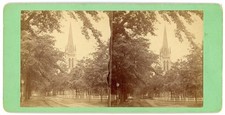 GEORGIA STEREOVIEW - Savannah - St. John's Church - Wilson & Havens 1870s picture