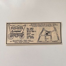 Pioneer Kampout Recreation Hall Country Store Landrum SC 1974 Ad TAK6-M20 picture