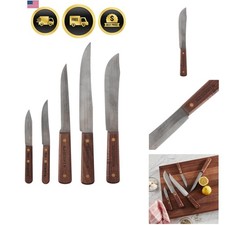 Ontario Knife Co. 5-Piece Old Hickory Knife Set 705 picture