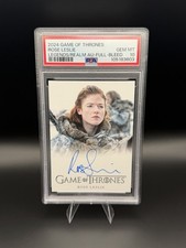 2024 Game of Thrones Rose Leslie Ygritte Legends/Realm Auto PSA 10 LOW POP Auto picture