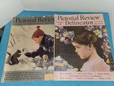 Vintage January June 1939 & 1937 Pictorial Review Magazine Short Stories picture