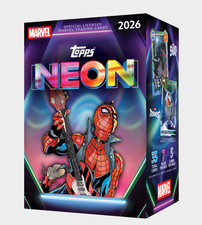 2026 TOPPS NEON MARVEL VALUE BLASTER BOX (35 Cards) New IN HAND picture