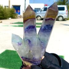 1.89LB Natural colour Fluorite Crystal obelisk crystal wand healing picture