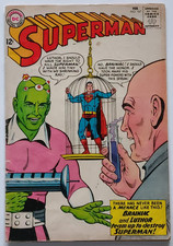 SUPERMAN #167 (DC 1964) SILVER AGE EST~VG-(3.5) NEW ORIGIN OF BRAINIAC + LUTHOR picture