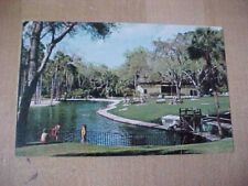 Vintage 1960s post card. Sanlando Sptings.Orlando Florida. unused. unstamped. picture