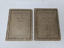 Vintage 1927 Nature Study & Health Education School Books Lot of 2 Illustrated picture