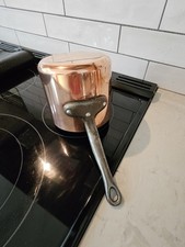 Vintage French Copper Saucepan  picture
