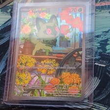 Pokemon TCG Sprigatito Delta Reign Full Art 105/103 Illustration RARE English picture