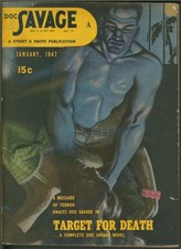 Doc Savage 1947 January, #167 Contains Eight Dozen Agents by John D. MacDonald. picture