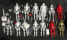 Hasbro Star Wars Black Series First Order Stormtrooper Lot of 13 6 Inch Figures picture