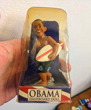 2009 Barack Obama Dashboard Doll Surfer KC Hawaii Presidential Collectible picture