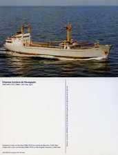 Empresa Insulana - Portuguese cargo ship LIMA ex-KORSIKA (1966) - One postcard picture