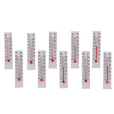 10 Pcs 5cmX1.1cm Miniature Paper Cardboard Thermometer Indoor -20-50 Ce_hf picture