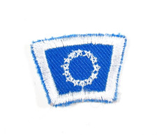 Boy Scouts Betsy Ross Flag Vintage Segment Patch 13 Stars Patriotic BSA picture
