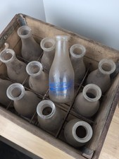 Vintage Supreme Dairy Milk Bottles, Bottles Only. No Case picture