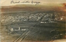 C-1910 Prineville California Air View Postcard RPPC 24-10099 picture