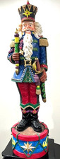Vintage 1996 Galleria Lucchese Roman Inc Nutcracker Soldier 24.5