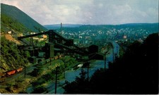 Vintage Plastichrome Postcard Coal Mining Pennsylvania Anthracite Region picture