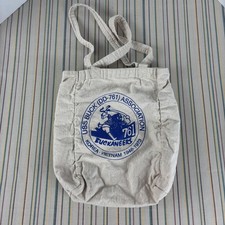 Vintage USS Buck DD-761 Association Tote Bag Korea Vietnam 1946-1973 Navy Canvas picture