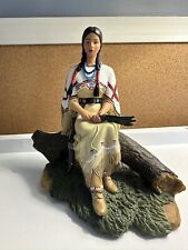 1994 Hamilton Collection Figurine Noble American Indian Women Minnehaha 4029A picture