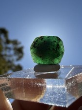 DT Emerald Crystal From Bahia, Brazil, Dark Green Beryl, 6.25ct picture
