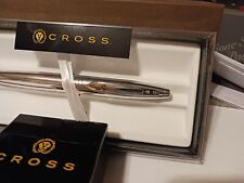 VERY RARE CROSS WINDOW CLIP POLISHED CHROME BAPPOINT PEN NEW $80 GIFT picture