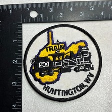 Vtg HUNTINGTON WEST VIRGINIA Patch (? C & O Railroad I Think / Train) 58MA picture