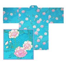 Japanese HAPPI COAT Kimono Robe Women 34