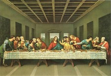Last Supper of Jesus Leonardo da Vinci 12 x 16 Picture Print Art FB Italy NEW picture