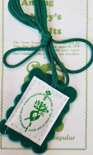 Green Scapular of the Immaculate Heart of Mary for Healing & Conversion w/ Info picture