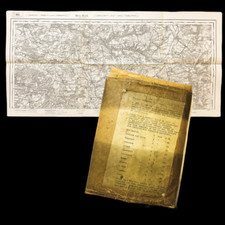 WWI Captured German Map St. Mihiel 26th Infantry Lt. Harry G. Sheldon Metz (COA) picture