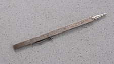 Vintage 1925 Edward Todd & Co. Sterling silver telescoping Ruler Pencil 31.9G picture