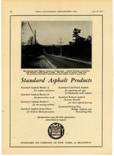 1929 SOCONY Ad: Massachusetts State Highway Boston to Newburyport Picture picture