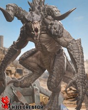 Deathclaw Figurine Fallout Hand Painted Model / DIY Kit 18 pcs picture