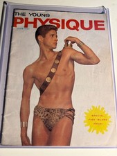 THE YOUNG PHYSIQUE- JUNE 1960 VTG PHYSIQUE PHOTOGRAPHY ART MAGAZINE GAY INTRST picture