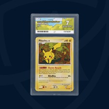 Pokemon Pikachu 94/123 Mysterious Treasures 2007 ACE 7 Graded Card picture