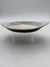 Vtg Hall USA 521 Au Gratin Ceramic Casserole Baking Dish Brown Excellent Cond. picture