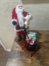 1985 ? SIMPICH SANTA BEARING GIFTS. HANDCRAFTED - MUST SEE DESCRIPTION- picture