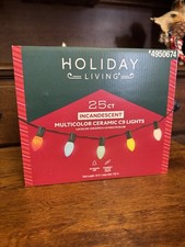 Holiday living 25ct incandecent c9 picture