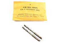 Vintage Yankee NOS Push Drill Points 2 Pc #30 Bits, North Brothers, w/o Envelope picture