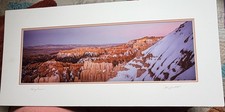 Stan Jorstad Panoramic Photograph Bryce Canyon Utah #68/250 Matted 30 X 14” picture
