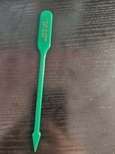 Vintage Victor Lim's Orient of Detroit Swizzle Stir Stick Green 6 In Barware picture
