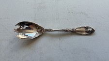 Vintage Rogers La Vigne Pattern Silver Plate Ice Cream Fork - picture