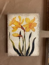 Sid Dickens Memory Blocks - vintage, T-510 ~ Daffodils picture
